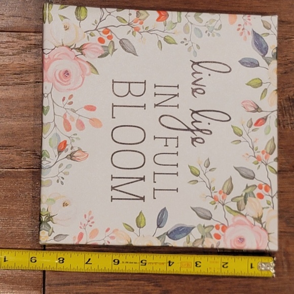 'Live Life in Full Bloom' Picture - Canvas 8.75" by 8.75" - Picture 7 of 8